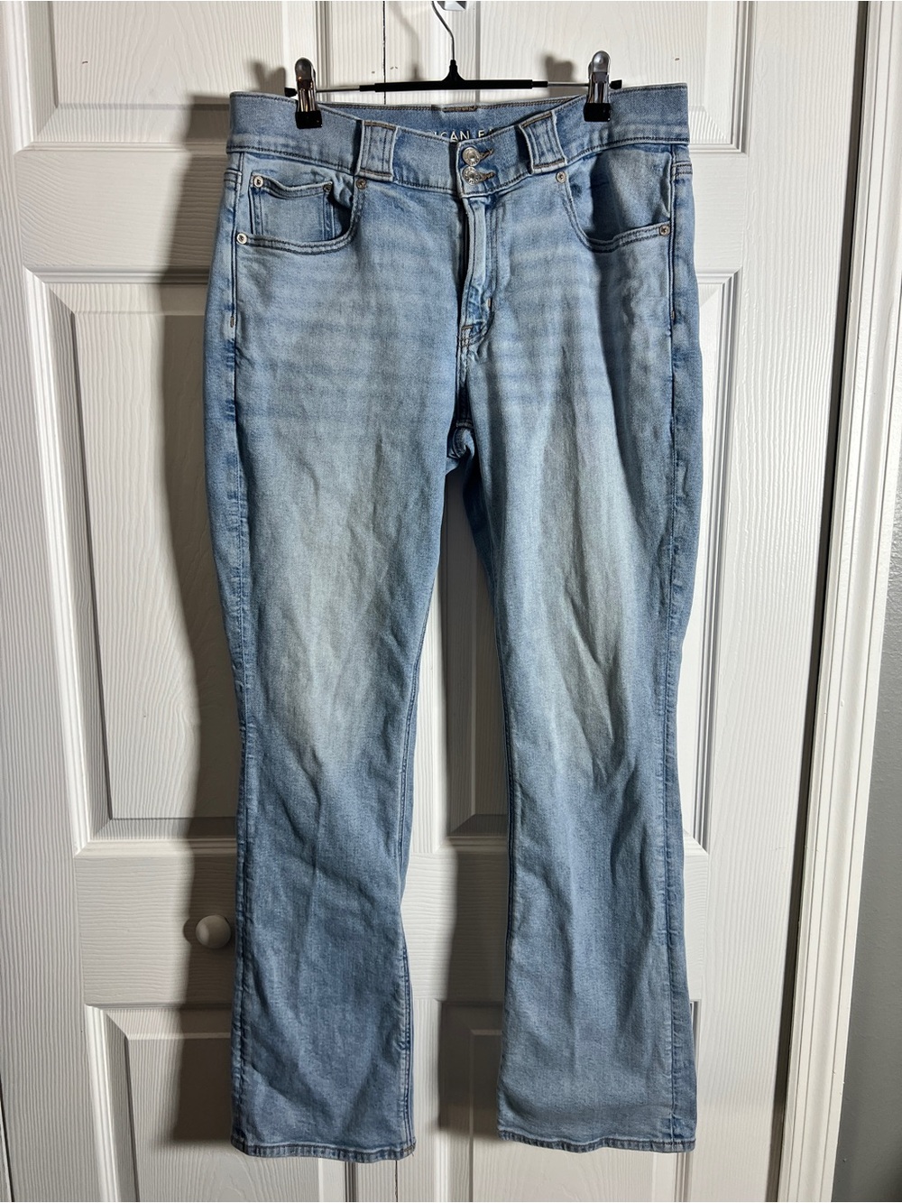 American Eagle Outfitters Light Blue Flare Jeans